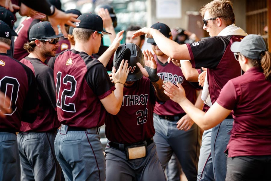 Winthrop Baseball Celebration